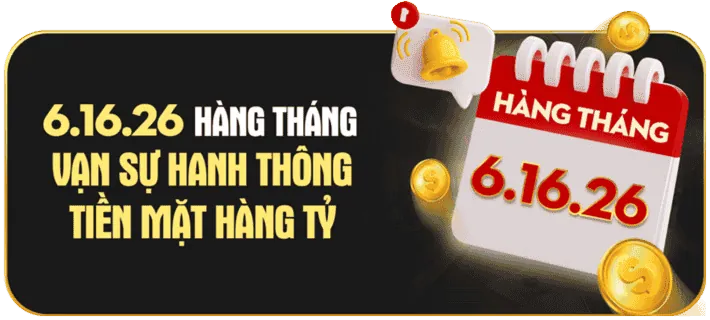 Biểu ngữ hoàn trả cược Nổ Hũ
